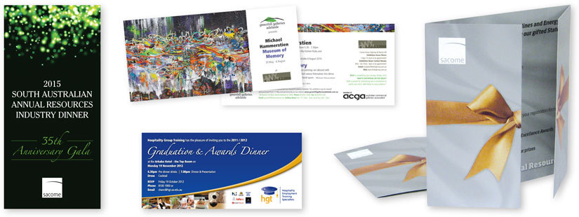 Give your invitations that added glamour with printing from Color on Demand