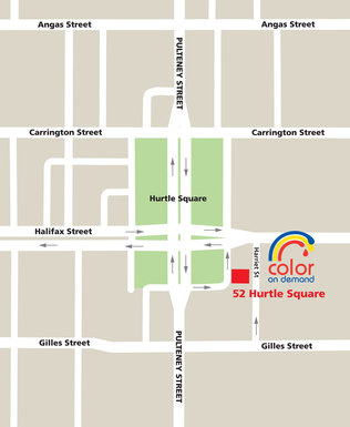 Color On Demand is found in Hurtle Square Adelaide