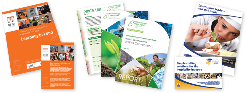 Brochures from Color on Demand