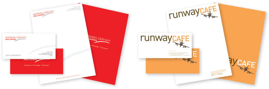 Stunning letterheads, designed by Color on Demand or your own designs