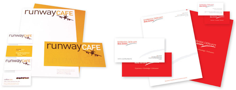 Stationery packages creatively designed by Color on Demand